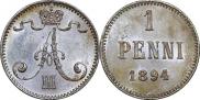 1 пенни 1894 года