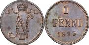 1 penni 1915 year