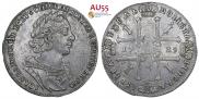 1 рубль 1725 года