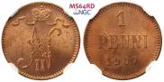 1 penni 1907 year