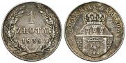 1 злотый 1835 года