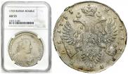 1 рубль 1733 года