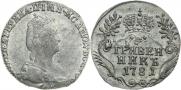 Grivennik 1781 year