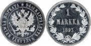 1 markka 1893 year