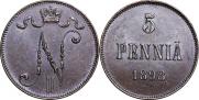 5 пенни 1898 года