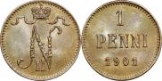 1 penni 1901 year