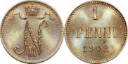 1 penni 1902 year