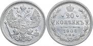 20 kopecks 1904 year