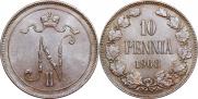 10 пенни 1908 года