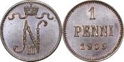 1 пенни 1909 года