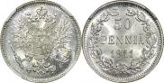 50 pennia 1911 year