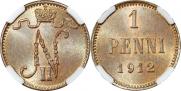 1 пенни 1912 года