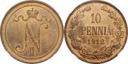 10 пенни 1912 года