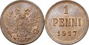 1 penni 1917 year