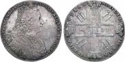 1 рубль 1727 года