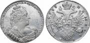 1 rouble 1733 year