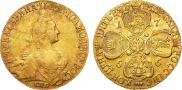 5 roubles 1766 year