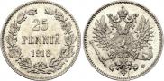 25 pennia 1916 year