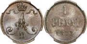 1 пенни 1873 года