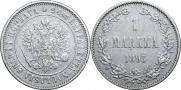 1 markka 1893 year