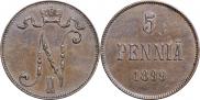 5 пенни 1901 года