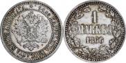1 markka 1866 year