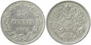25 пенни 1909 года