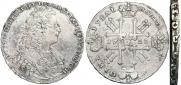 1 рубль 1728 года