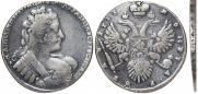 1 rouble 1733 year