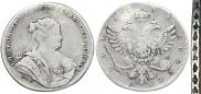 1 rouble 1738 year