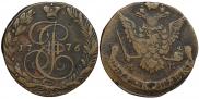 5 копеек 1776 года
