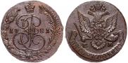 5 kopecks 1781 year