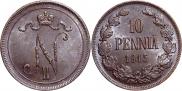 10 пенни 1915 года