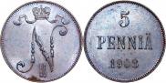 5 пенни 1908 года