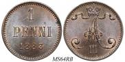 1 пенни 1883 года