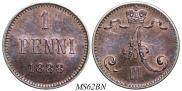 1 penni 1888 year