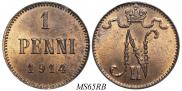 1 penni 1914 year