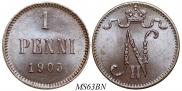 1 penni 1905 year