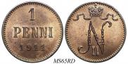 1 пенни 1911 года