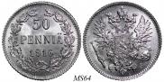 50 пенни 1916 года