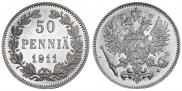 50 pennia 1911 year