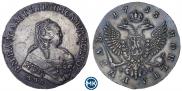 1 рубль 1753 года