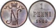 1 пенни 1900 года