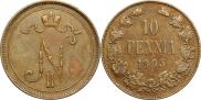 10 пенни 1905 года