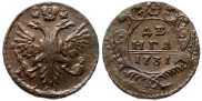Денга 1731 года