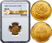 10 марок 1882 года