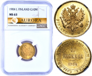 10 markkaa 1904 year