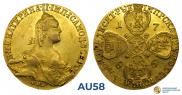 10 roubles 1766 year