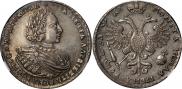 1 rouble 1721 year