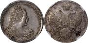 1 рубль 1733 года